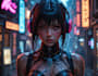 make cyberpunk character art