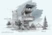 do a high quality architecture illustration