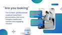 convert medical content into visual powerpoint presentations