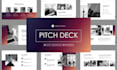 design powerpoint presentation PPT pitch deck design