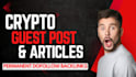 crypto guest post with dofollow backlink high da