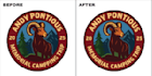 clean up your ai generated logo