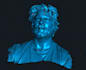 take your physical object and scan into a digital 3d file