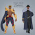 create superhero, scifi, fantasy character design