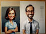 draw nice cartoons and caricatures