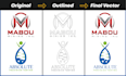 do vector tracing, redraw logo, vectorize image or convert to vector