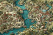 create your fantasy map illustration arts
