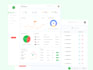 design dashboard and admin panel UI in figma