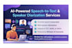 ai speech to text, diarization and audio analytics pipeline