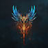 hand paint fantasy logo