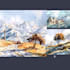 draw a watercolor landscape illustration