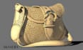 sell a 3d handbag model with textures for clo3d