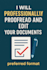 proofread and edit your document