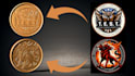 sculpt printable 3d coin, bas relief medal