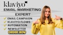 set up klaviyo email flows, newsletters, campaign and sales funnels for shopify