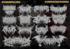 design a killer death metal and black metal logo for you