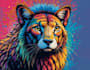 make animal illustration into pop art