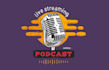 a professional custom modern podcast logo design