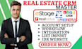 setup estage realvolve drip campaign wise agent rel reply zoho crm automation va