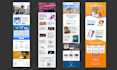 design and code high converting HTML email template