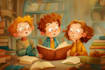create children book illustrations, comic illustrations