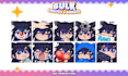 draw custom vtuber animated emotes and alert