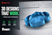 design 2d and 3d models for 3d printing using fusion 360