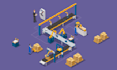 create isometric industrial illustrations for your business