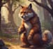 draw anime art style furry character