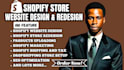 shopify store design shopify store redesign shopify website shopify store design