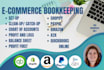 quickbooks online bookkeeping, shopify