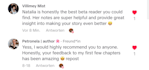 beta read your book and provide a detailed reader report