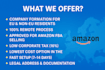 open romanian company for amazon fba remote setup