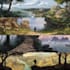 illustrate environments, landscapes, board game, concept art