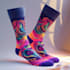 design modern and unique custom socks