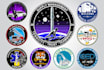create round logo patch badge sticker