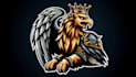 design awesome griffin king logo with express delivery