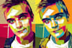 make a beautiful wpap pop art portrait