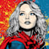 do superhero pop art portrait