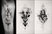 make a geometric tattoo design