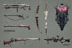 design unique weapons illustrations