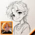 draw short comic in chibi anime style