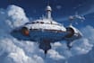 draw sci fi spaceship design