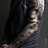 make a tattoo design for leg sleeve