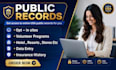 create public records account USA for you