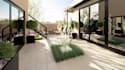 rebuild 3d architectural house design,4k render front elevation facade visualize