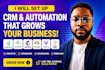 set up gohighlevel VA klaviyo mailchimp airtable vapi zoho one CRM automation