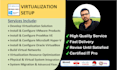 build you virtualization infrastructures with vmware  proxmox hyperv