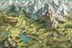 draw fantasy map illustration