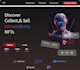 create a modern crypto website design in figma